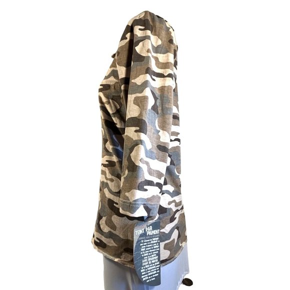 Cabela's Camping Camouflage Women Shirt Size S New with Tags - Picture 2 of 7